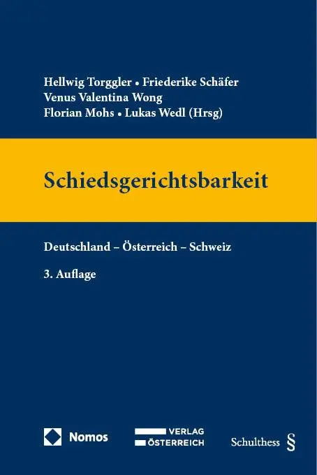 Cover: 9783756016150 | Handbuch Schiedsgerichtsbarkeit | Deutschland - Österreich - Schweiz