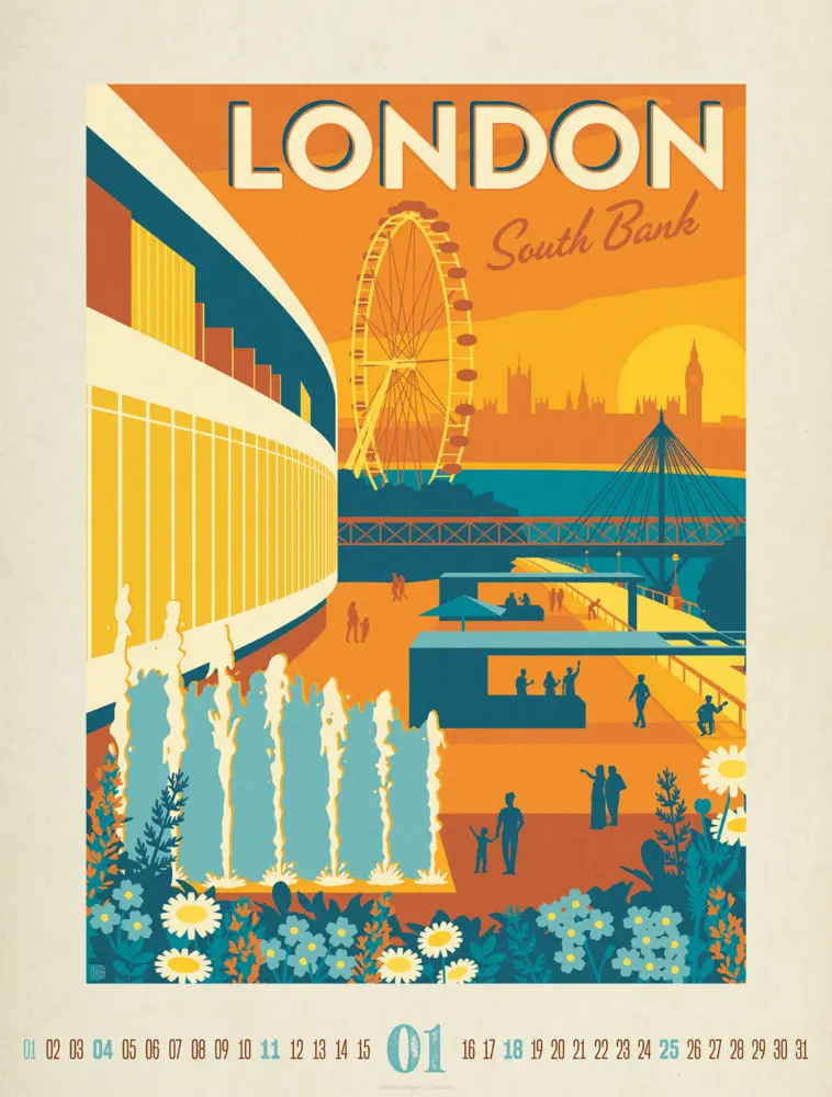 Bild: 9783838426150 | Travel Time Plakate-Kalender 2026 | Ackermann Kunstverlag GmbH | 14 S.