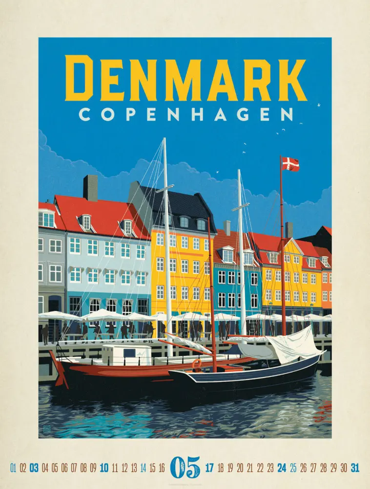 Bild: 9783838426150 | Travel Time Plakate-Kalender 2026 | Ackermann Kunstverlag GmbH | 14 S.