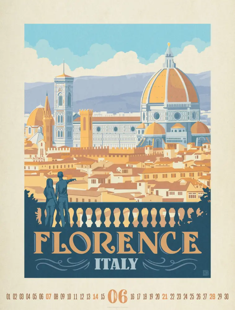 Bild: 9783838426150 | Travel Time Plakate-Kalender 2026 | Ackermann Kunstverlag GmbH | 14 S.