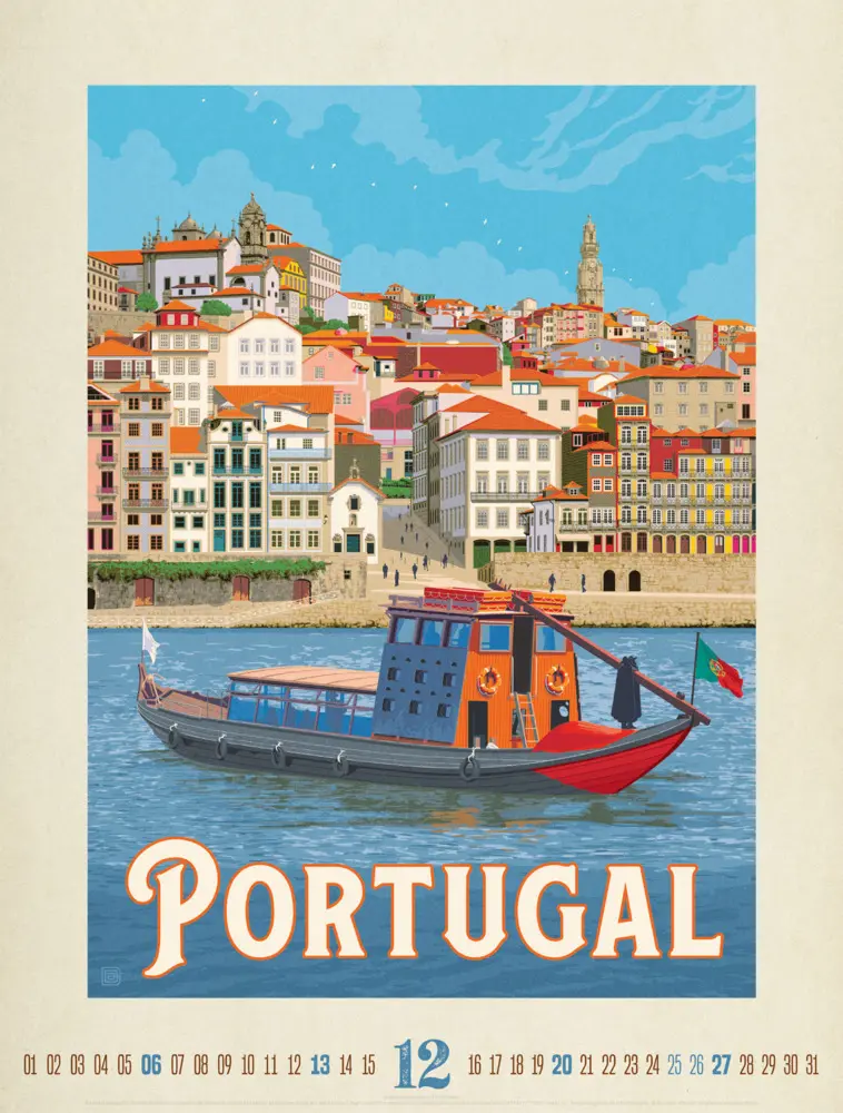 Bild: 9783838426150 | Travel Time Plakate-Kalender 2026 | Ackermann Kunstverlag GmbH | 14 S.
