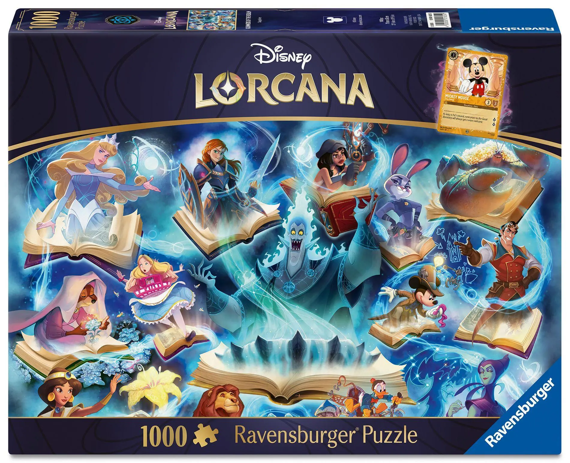 Cover: 4005555016250 | Erwachsenenpuzzle 1000 Teile - Disney Lorcana - Glimmers of the...