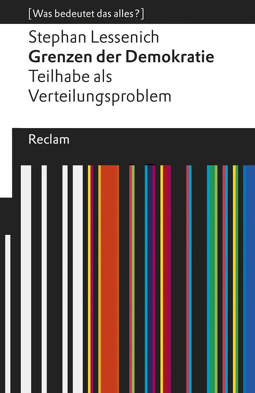 Cover: 9783150196250 | Grenzen der Demokratie | Stephan Lessenich | Taschenbuch | 119 S.
