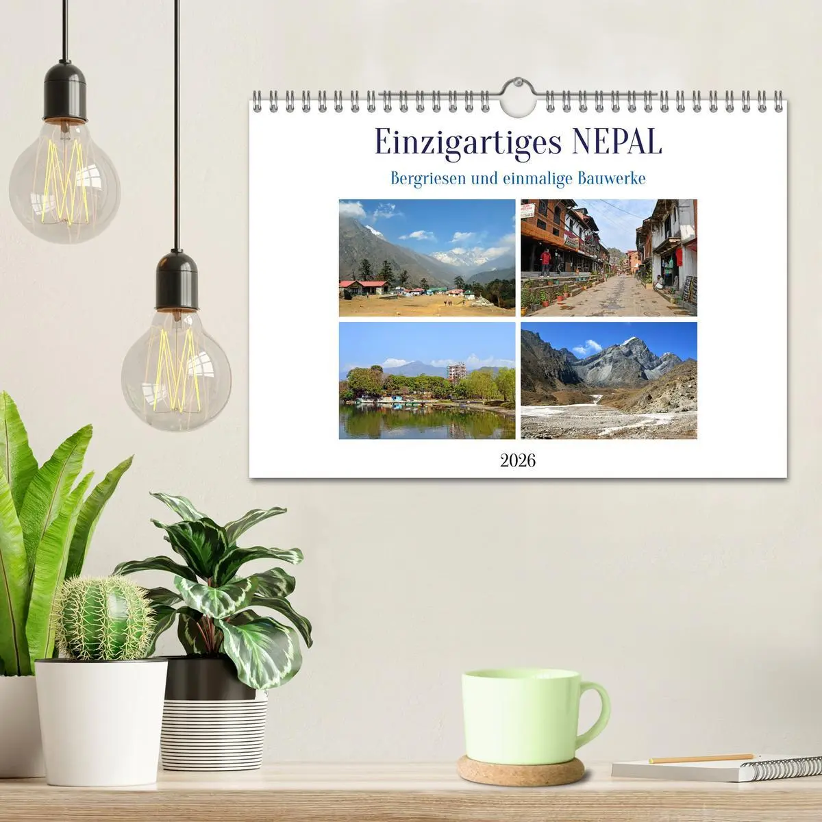 Bild: 9783457336250 | Einzigartiges NEPAL (Wandkalender 2026 DIN A4 quer), CALVENDO...