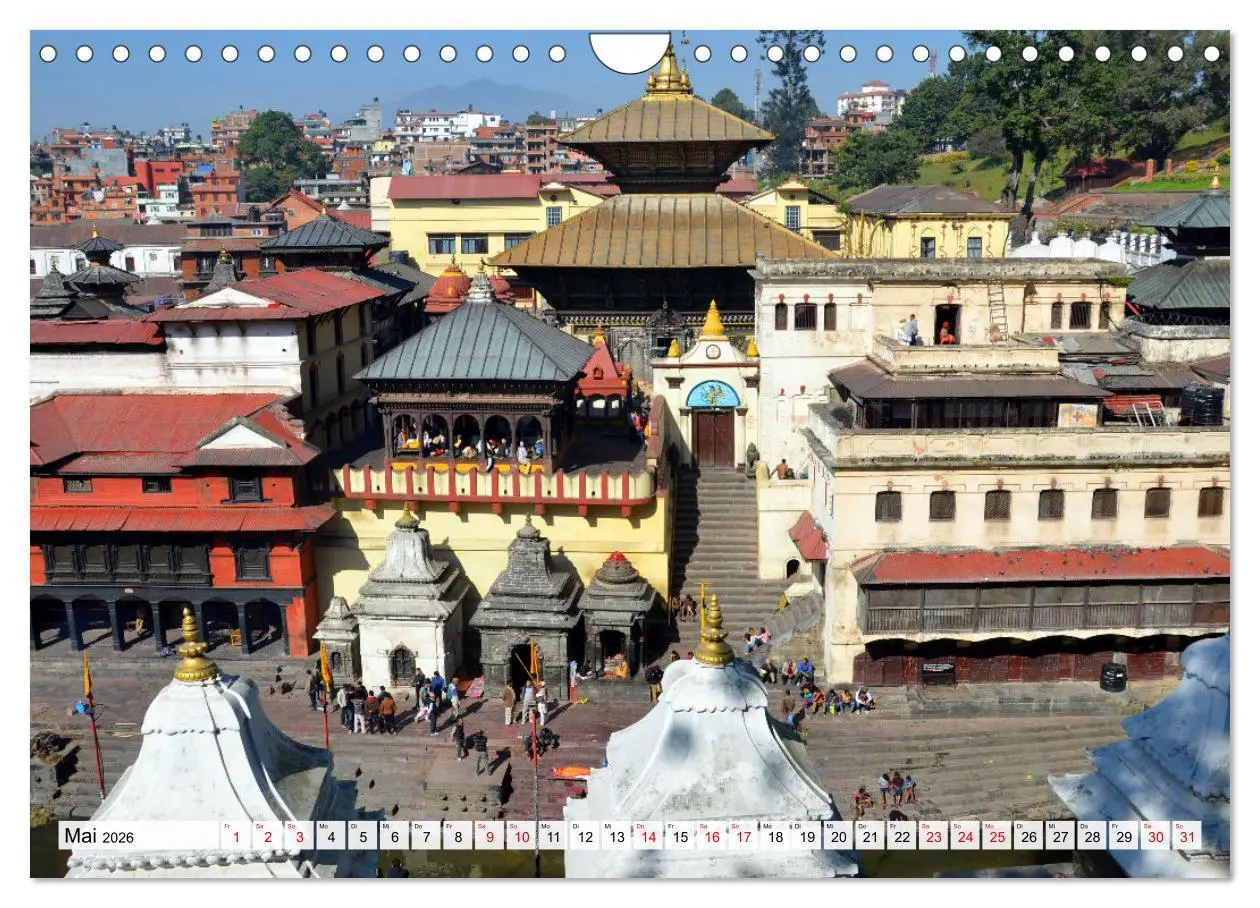 Bild: 9783457336250 | Einzigartiges NEPAL (Wandkalender 2026 DIN A4 quer), CALVENDO...