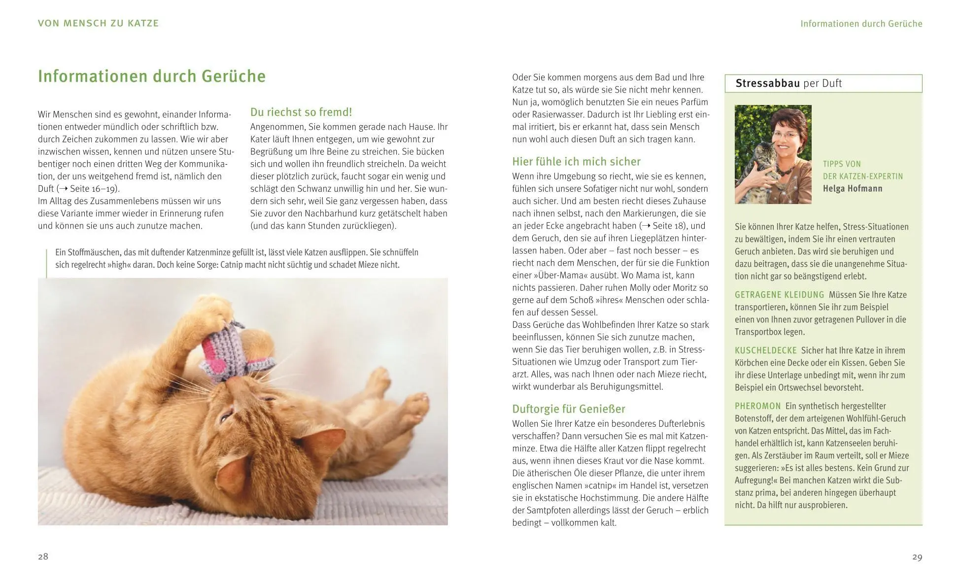 Bild: 9783833836350 | Katzensprache | Kätzisch für Zweibeiner | Helga Hofmann | Taschenbuch