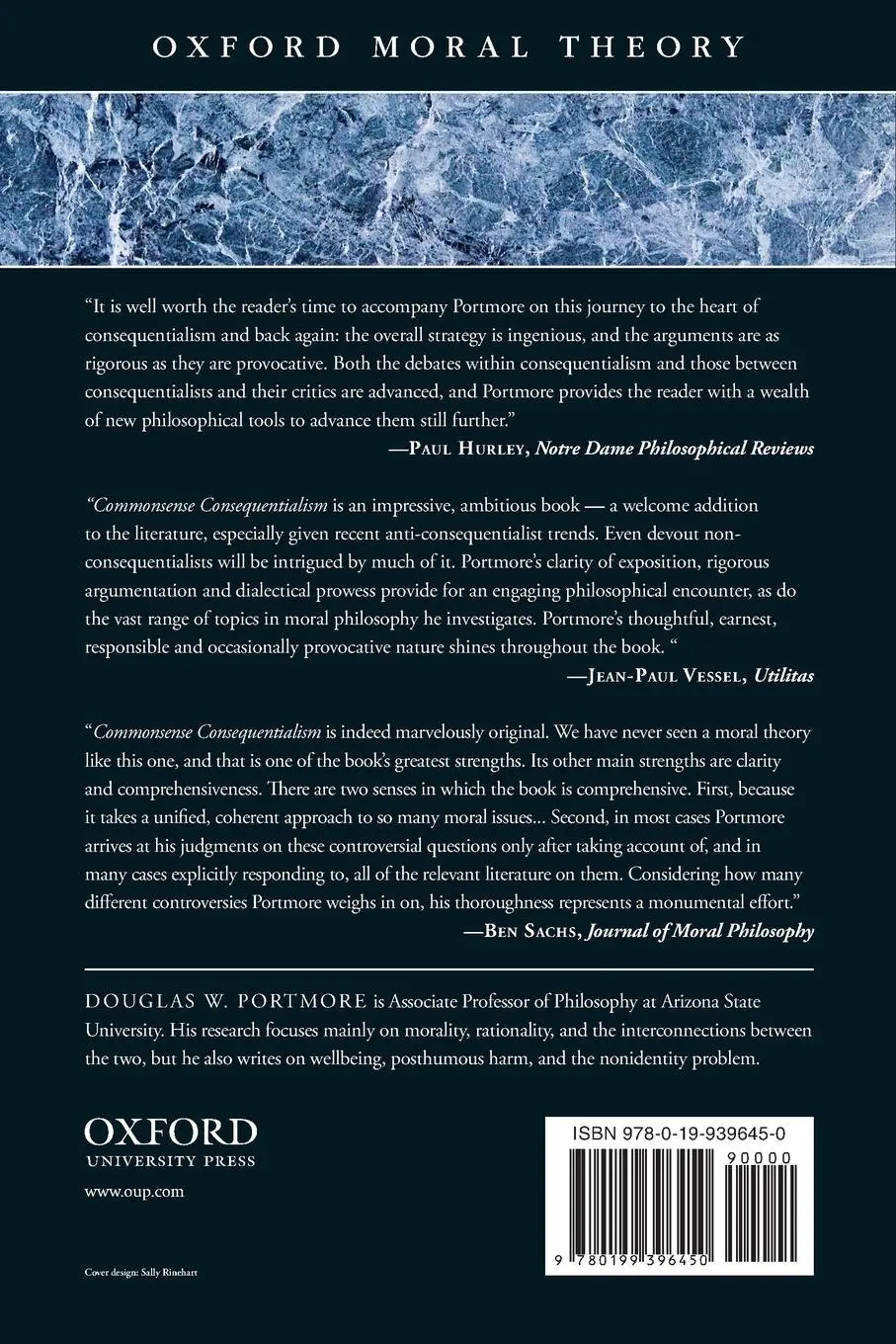 Rückseite: 9780199396450 | Commonsense Consequentialism | Wherein Morality Meets Rationality