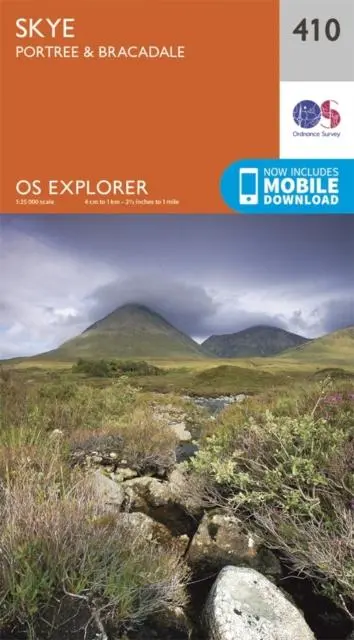 Cover: 9780319246450 | Skye - Portree and Bracadale | Ordnance Survey | (Land-)Karte | 2015