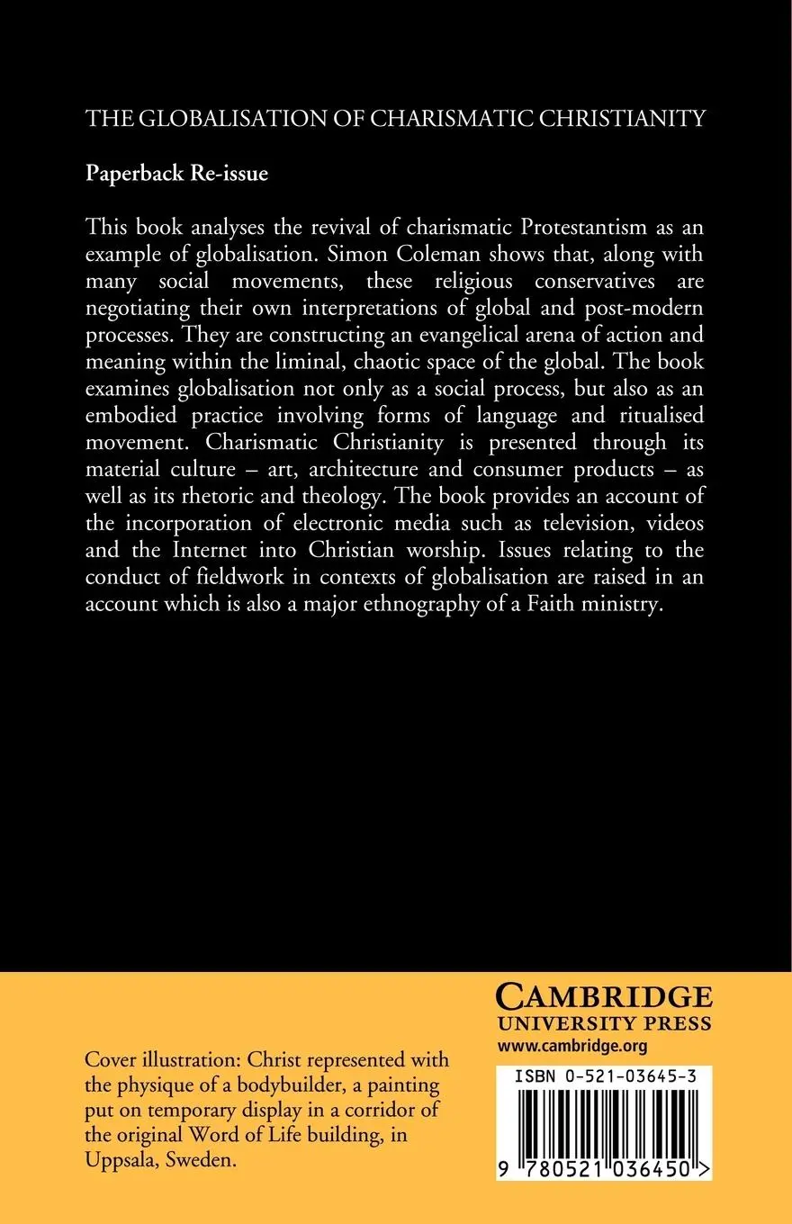 Rückseite: 9780521036450 | The Globalisation of Charismatic Christianity | Simon Coleman | Buch