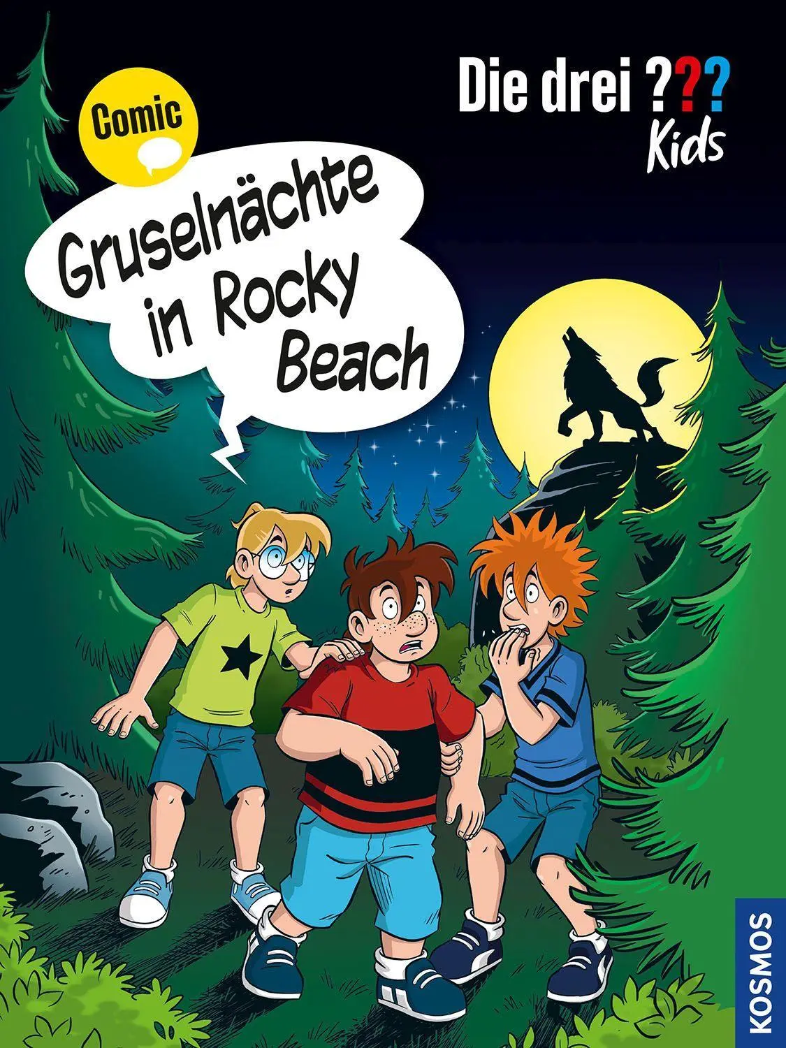 Cover: 9783440176450 | Die drei ??? Kids Gruselnächte in Rocky Beach | Comic | Springorum