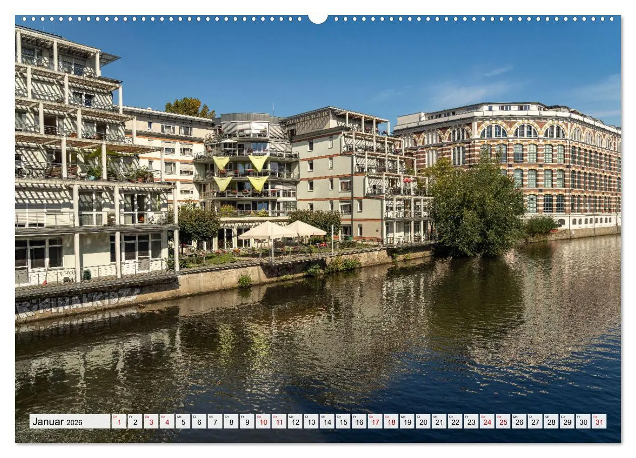 Bild: 9783457486450 | Sachsen - Leipzig (Wandkalender 2026 DIN A2 quer), CALVENDO...