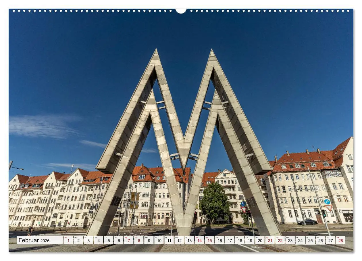 Bild: 9783457486450 | Sachsen - Leipzig (Wandkalender 2026 DIN A2 quer), CALVENDO...