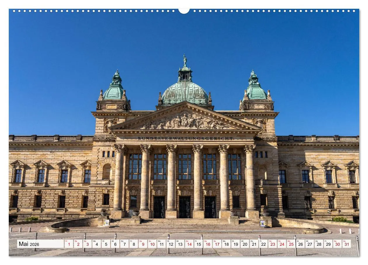 Bild: 9783457486450 | Sachsen - Leipzig (Wandkalender 2026 DIN A2 quer), CALVENDO...