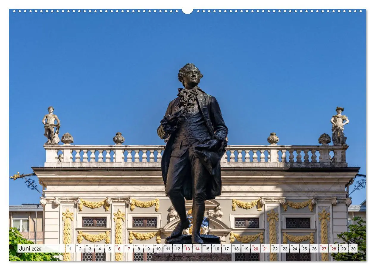 Bild: 9783457486450 | Sachsen - Leipzig (Wandkalender 2026 DIN A2 quer), CALVENDO...