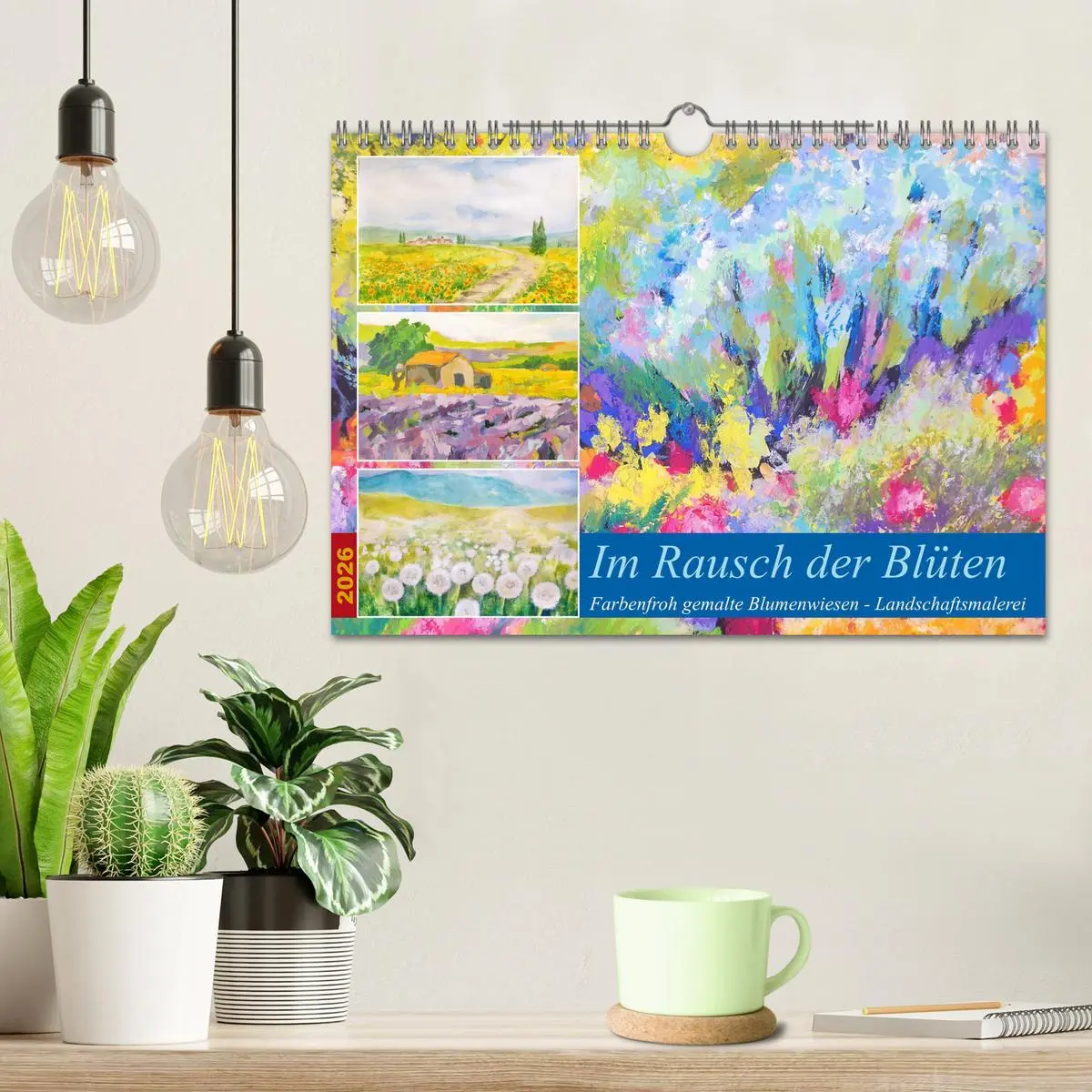 Bild: 9783457556450 | Im Rausch der Blüten - Farbenfroh gemalte Blumenwiesen...