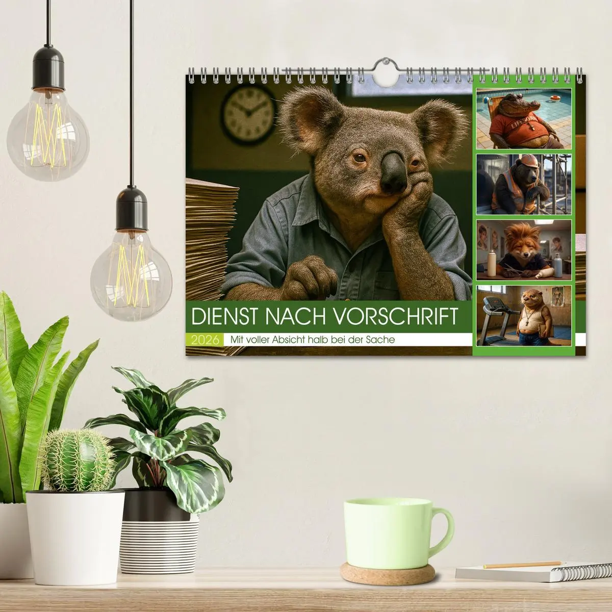 Bild: 9783516646450 | Dienst nach Vorschrift (Wandkalender 2026 DIN A4 quer), CALVENDO...