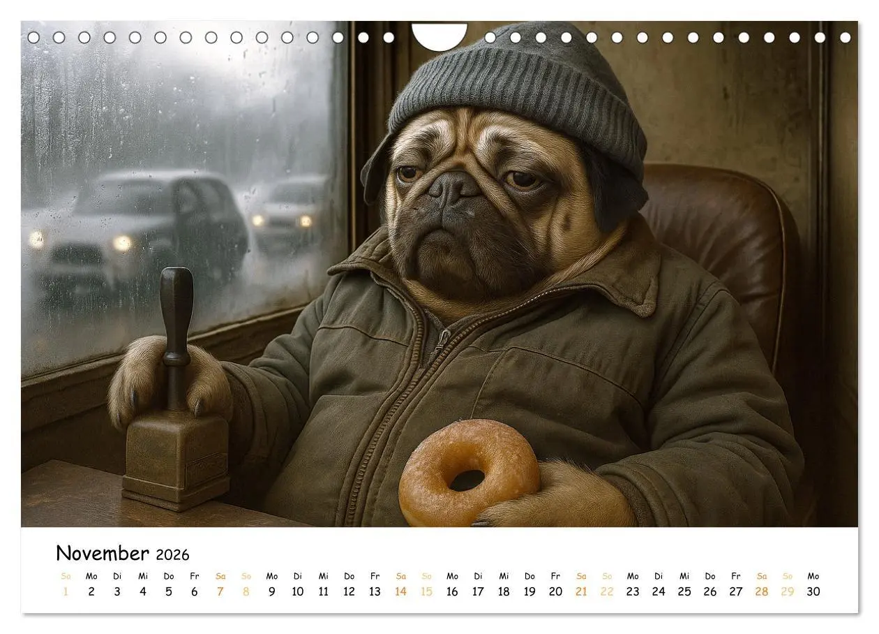 Bild: 9783516646450 | Dienst nach Vorschrift (Wandkalender 2026 DIN A4 quer), CALVENDO...