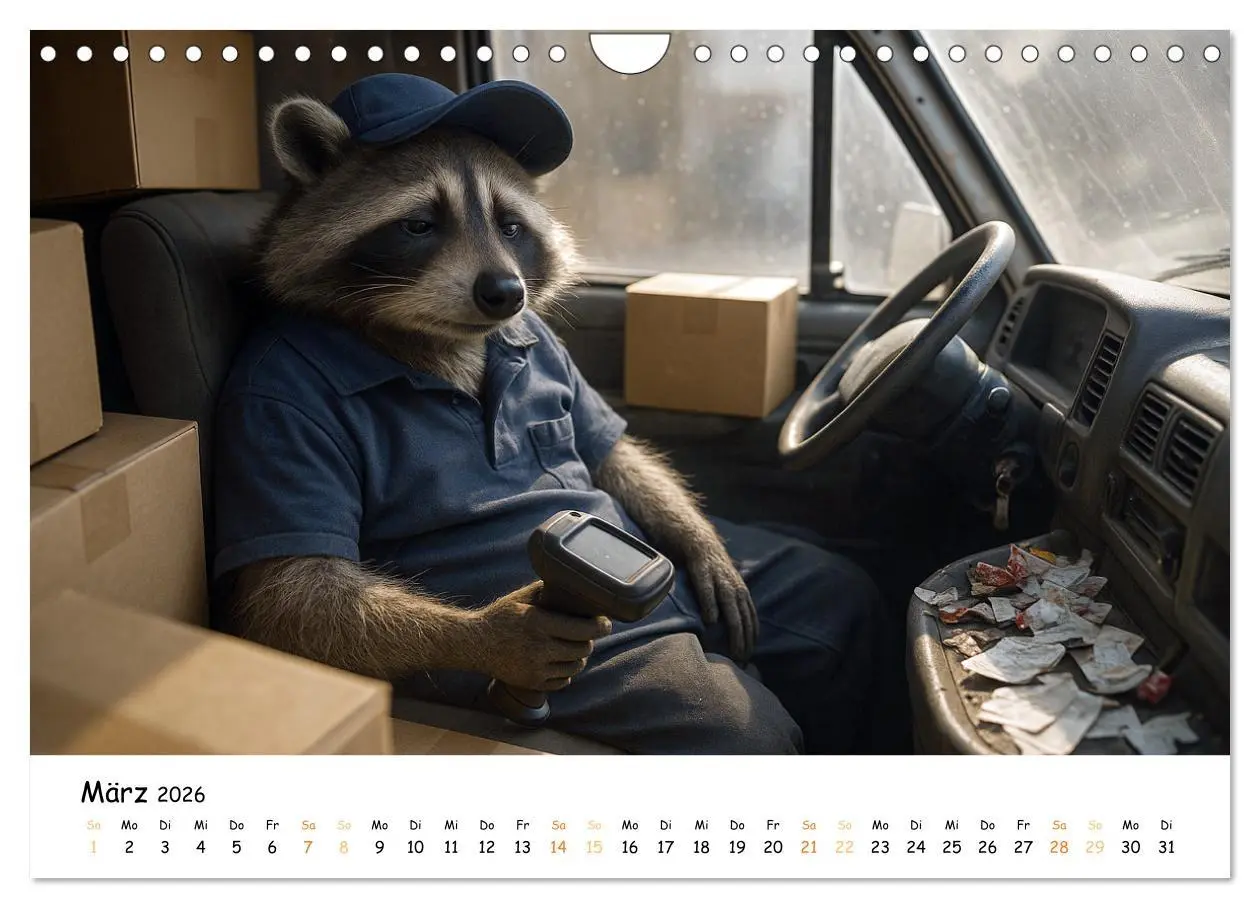 Bild: 9783516646450 | Dienst nach Vorschrift (Wandkalender 2026 DIN A4 quer), CALVENDO...