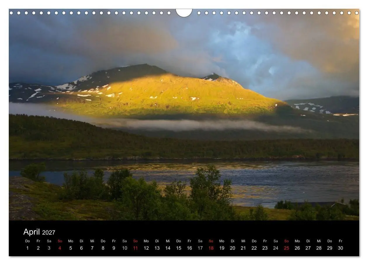 Bild: 9783594176450 | Lichter des Nordens (Wandkalender 2027 DIN A3 quer), CALVENDO...