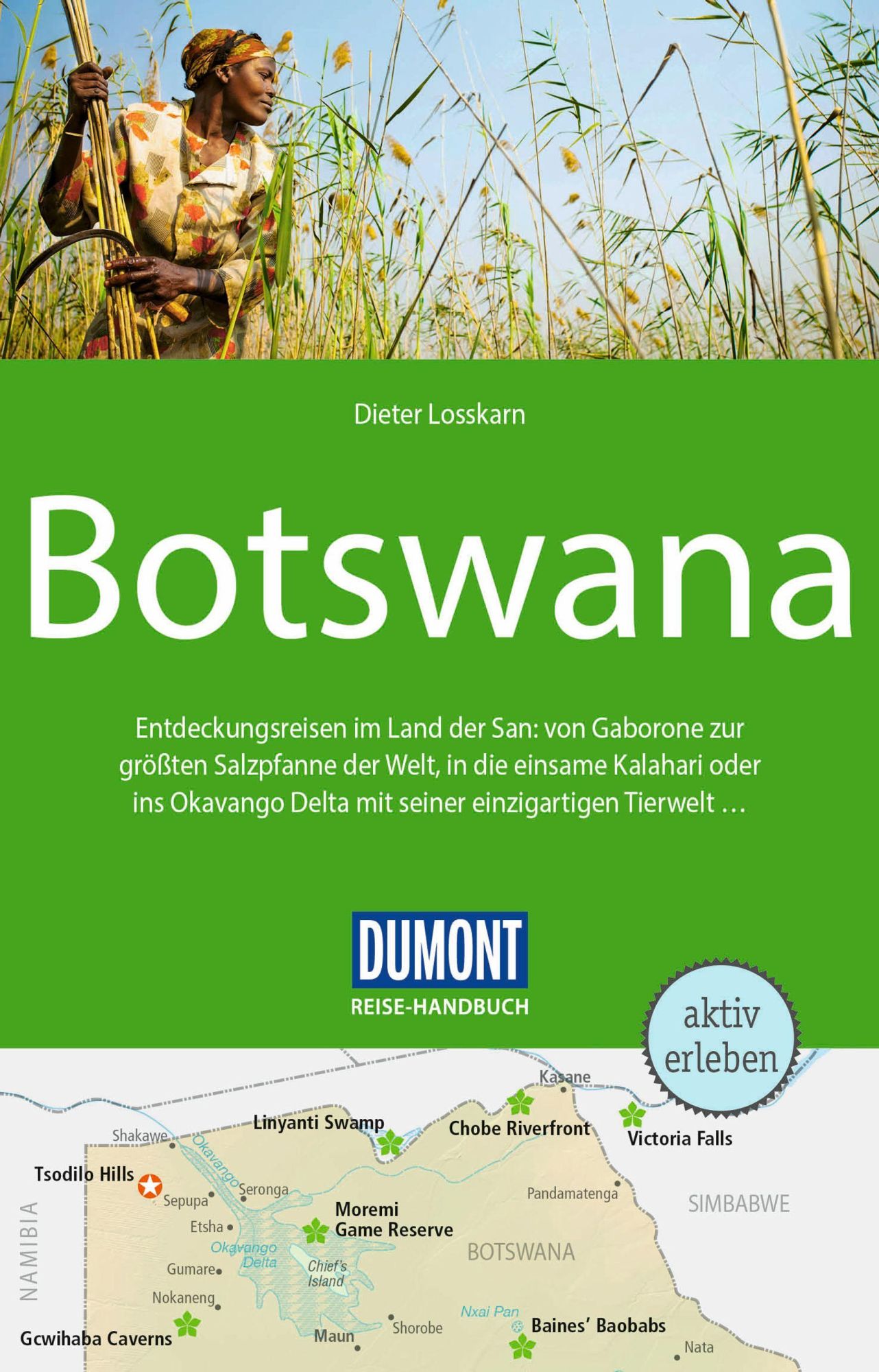 Cover: 9783616016450 | DUMONT Reise-Handbuch Reiseführer Botswana | mit Extra-Reisekarte