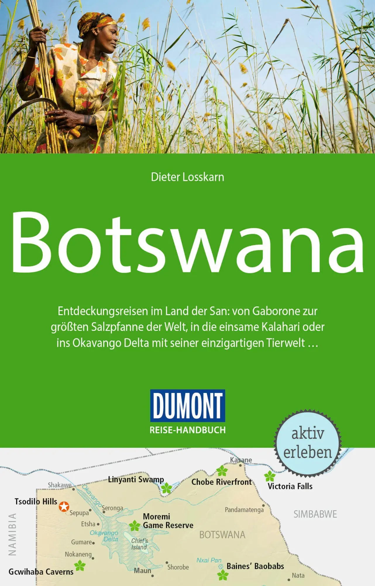 Cover: 9783616016450 | DUMONT Reise-Handbuch Reiseführer Botswana | mit Extra-Reisekarte