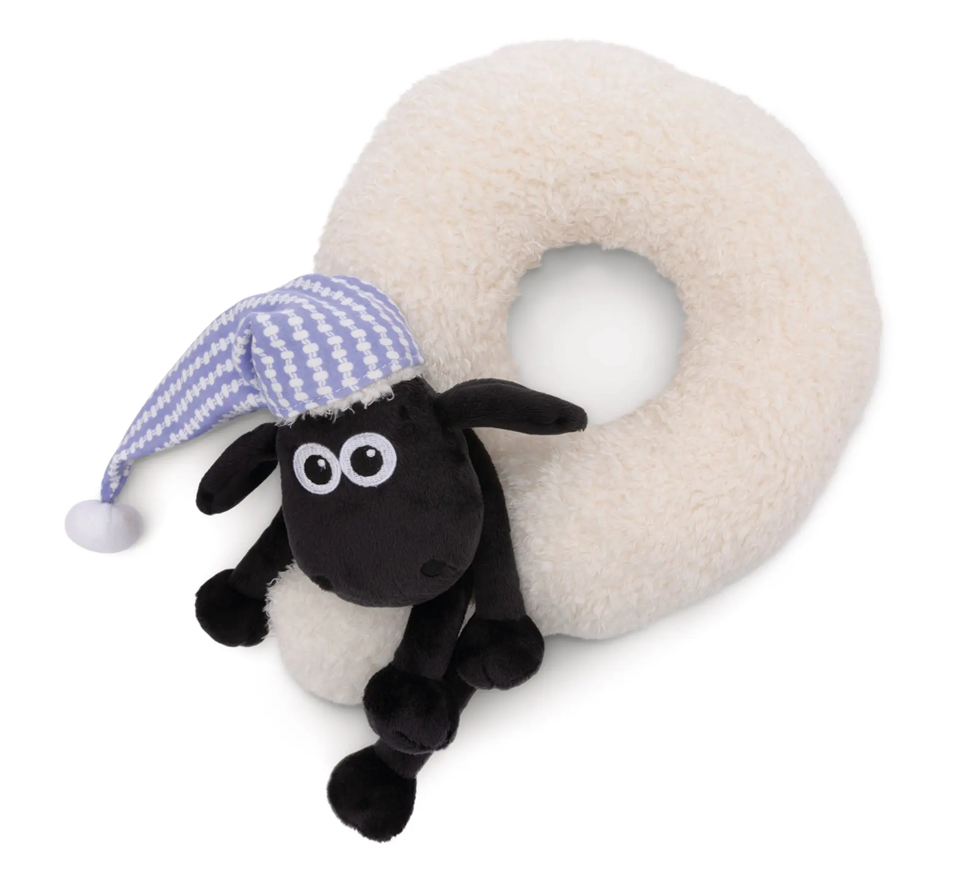 Cover: 4012390496550 | Nici 49655 Nackenkissen Shaun das Schaf 25x25cm | Shaun das Schaf