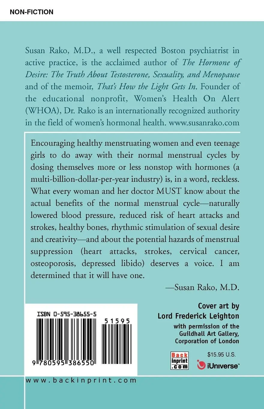 Rückseite: 9780595386550 | The Blessings of the Curse | No More Periods? | Susan Rako | Buch