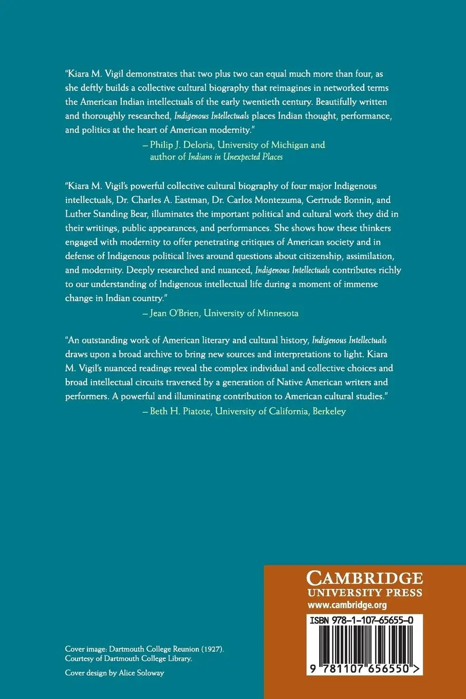 Rückseite: 9781107656550 | Indigenous Intellectuals | Kiara M. Vigil | Taschenbuch | Englisch