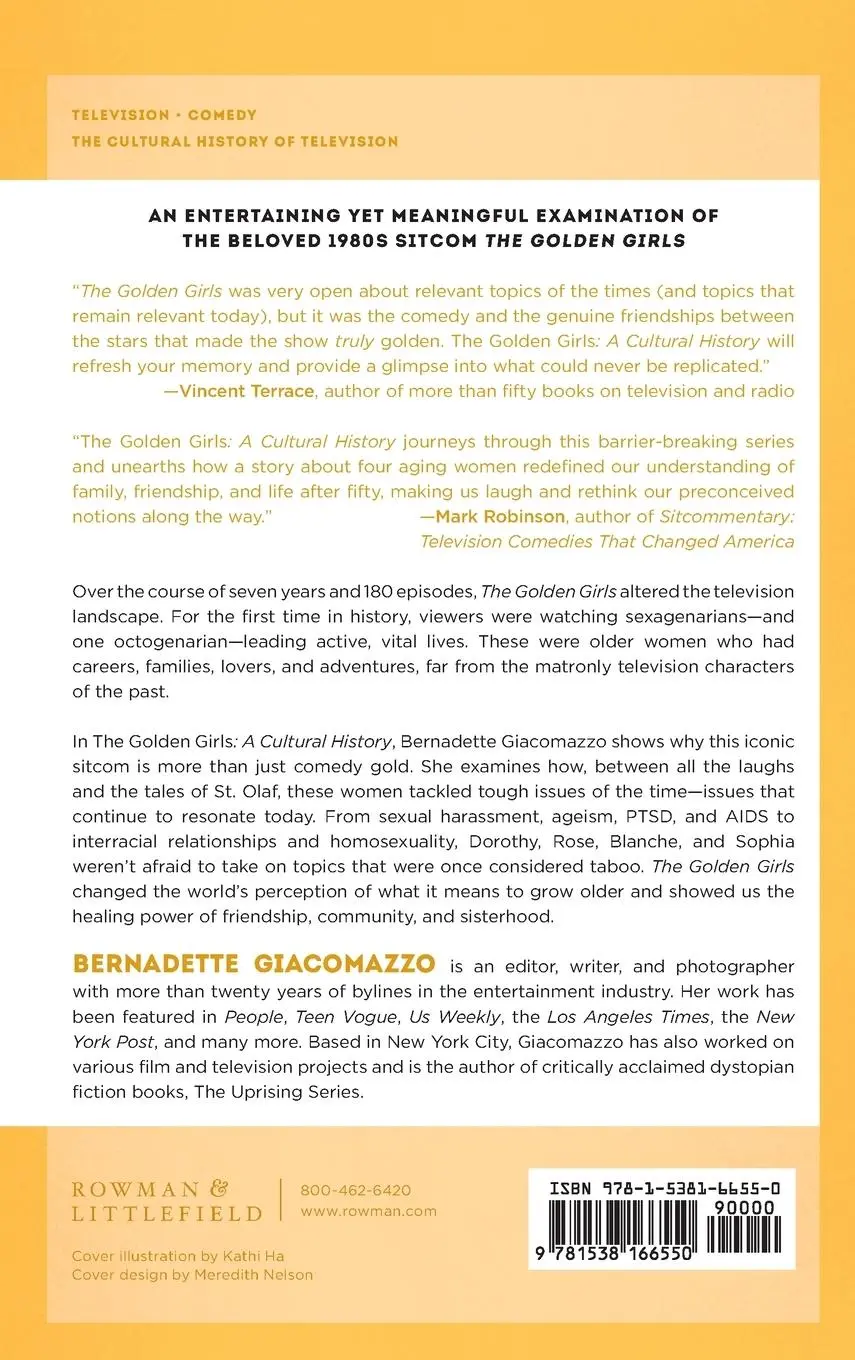 Rückseite: 9781538166550 | The Golden Girls | A Cultural History | Bernadette Giacomazzo | Buch