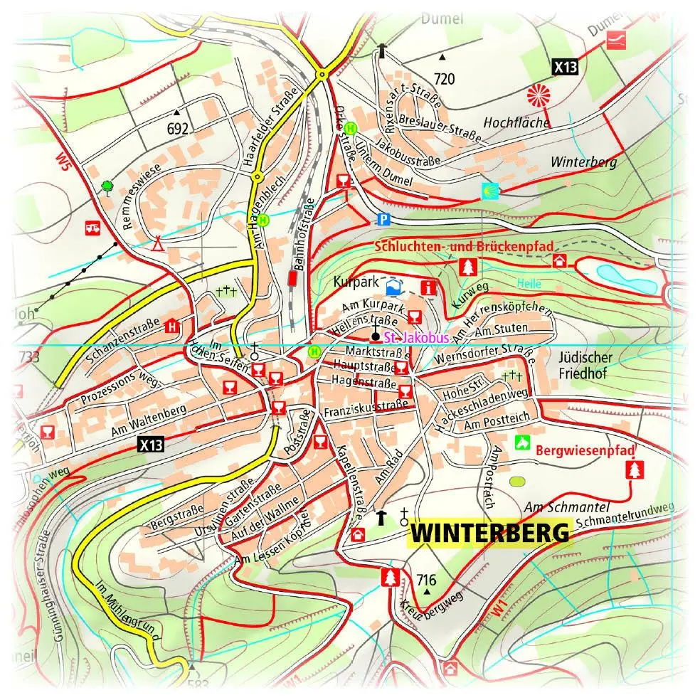 Bild: 9783747306550 | Winterberg 1:25 000 | (Land-)Karte | Wanderkarte/WK | Deutsch | 2018