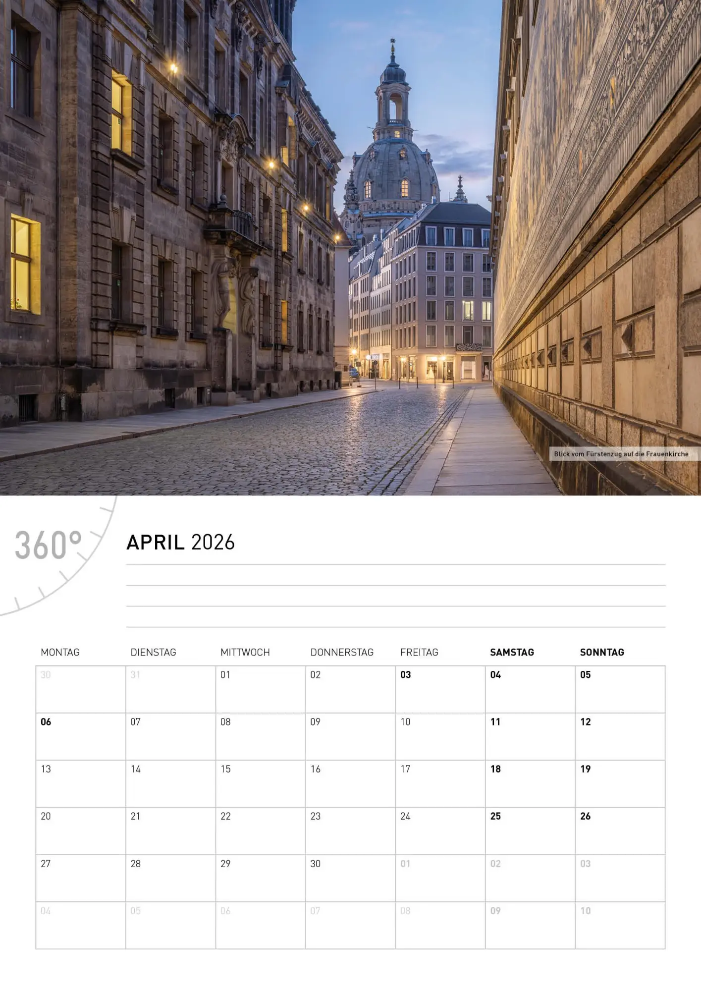 Bild: 9783968556550 | Dresden und Sächsische Schweiz Broschürenkalender 2026 | Jan Becke