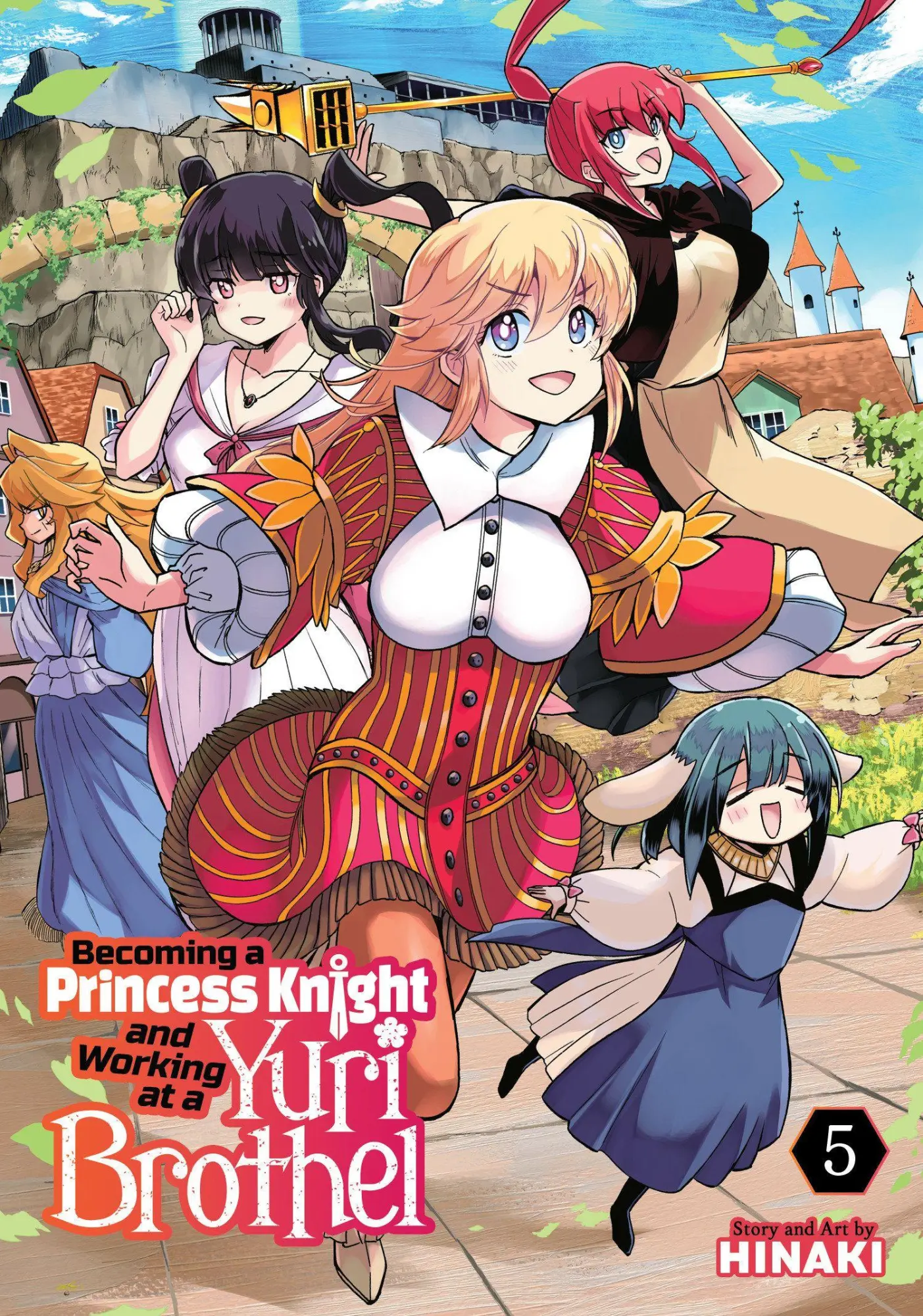 Cover: 9798895616550 | Becoming a Princess Knight and Working at a Yuri Brothel Vol. 5 | Buch
