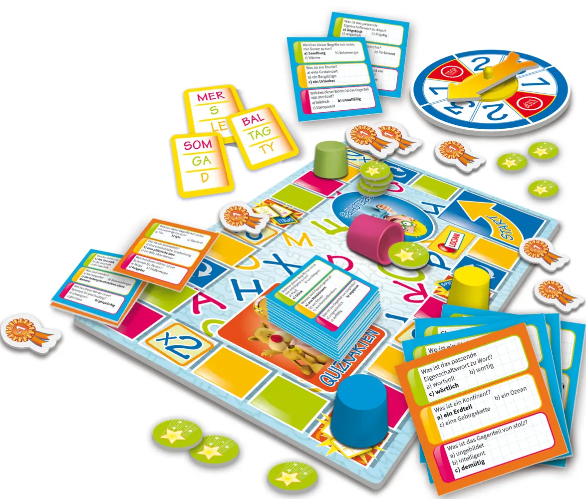 Bild: 8008324066650 | Kleines Genie Talent School - Das Wortschatz-Quiz | Spiel | DE66650