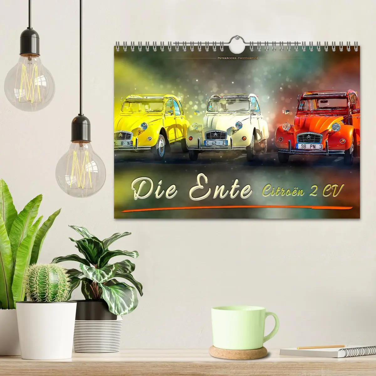 Bild: 9783457846650 | Die Ente - Citroën 2CV (Wandkalender 2026 DIN A4 quer), CALVENDO...