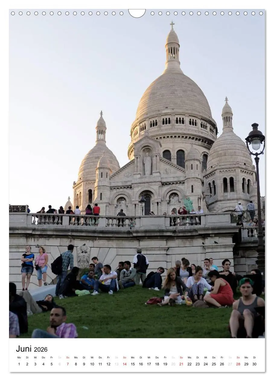 Bild: 9783516486650 | Unterwegs in Paris (Wandkalender 2026 DIN A3 hoch), CALVENDO...