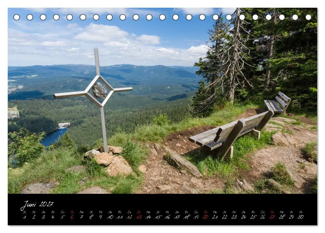 Bild: 9783594226650 | Bayerischer Wald (Tischkalender 2027 DIN A5 quer), CALVENDO...