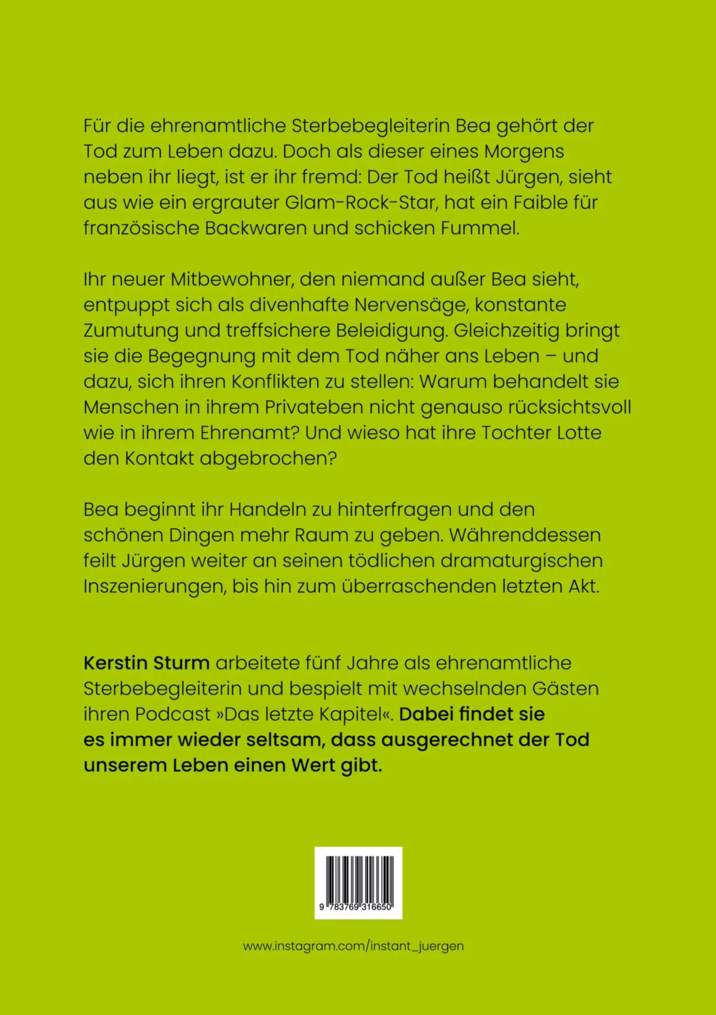 Rückseite: 9783769316650 | Jürgen. Der kleinste, gemeinste Nenner | Kerstin Sturm | Taschenbuch