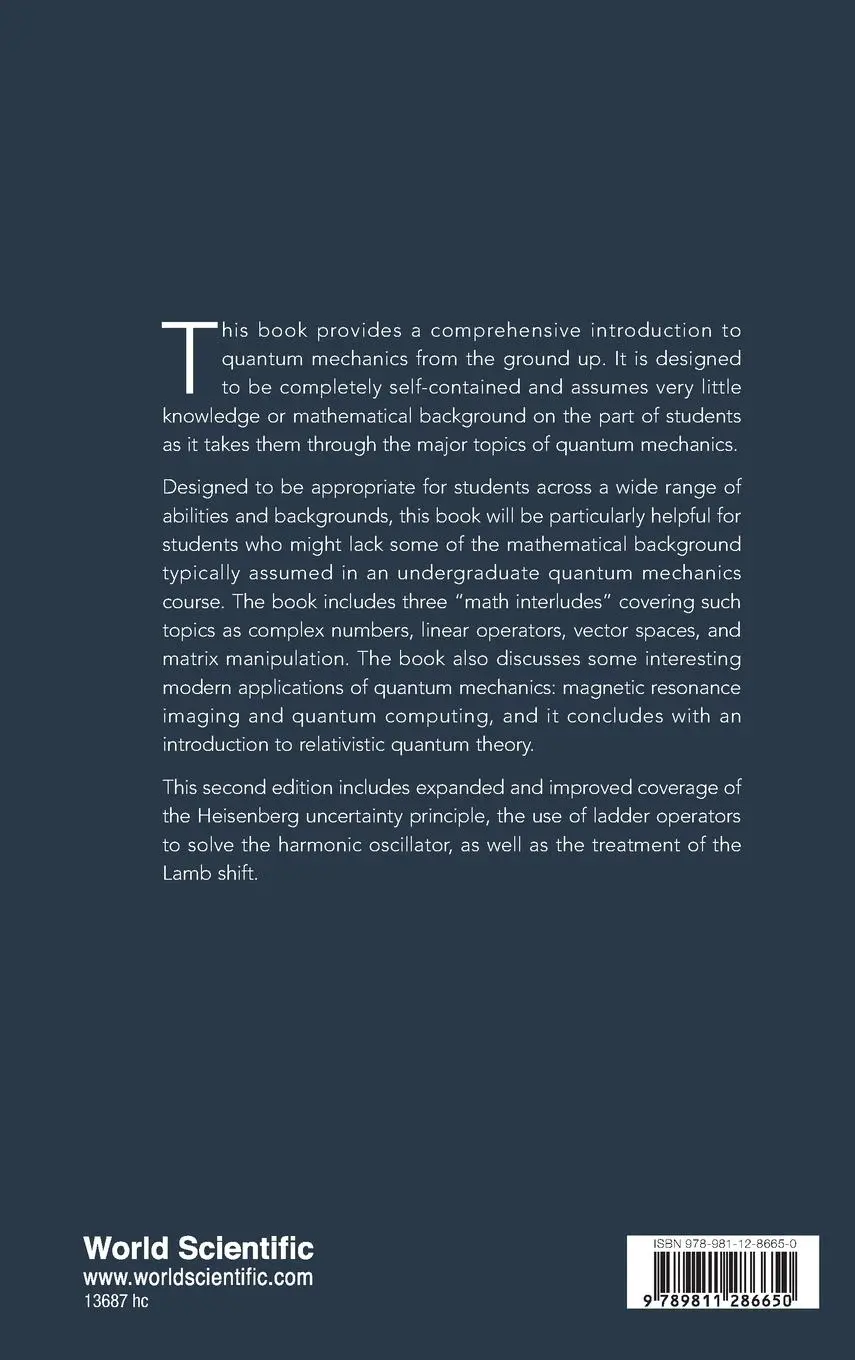 Rückseite: 9789811286650 | QUANTUM MECHANICS (2ND ED) | Robert Scherrer | Buch | Englisch | 2024