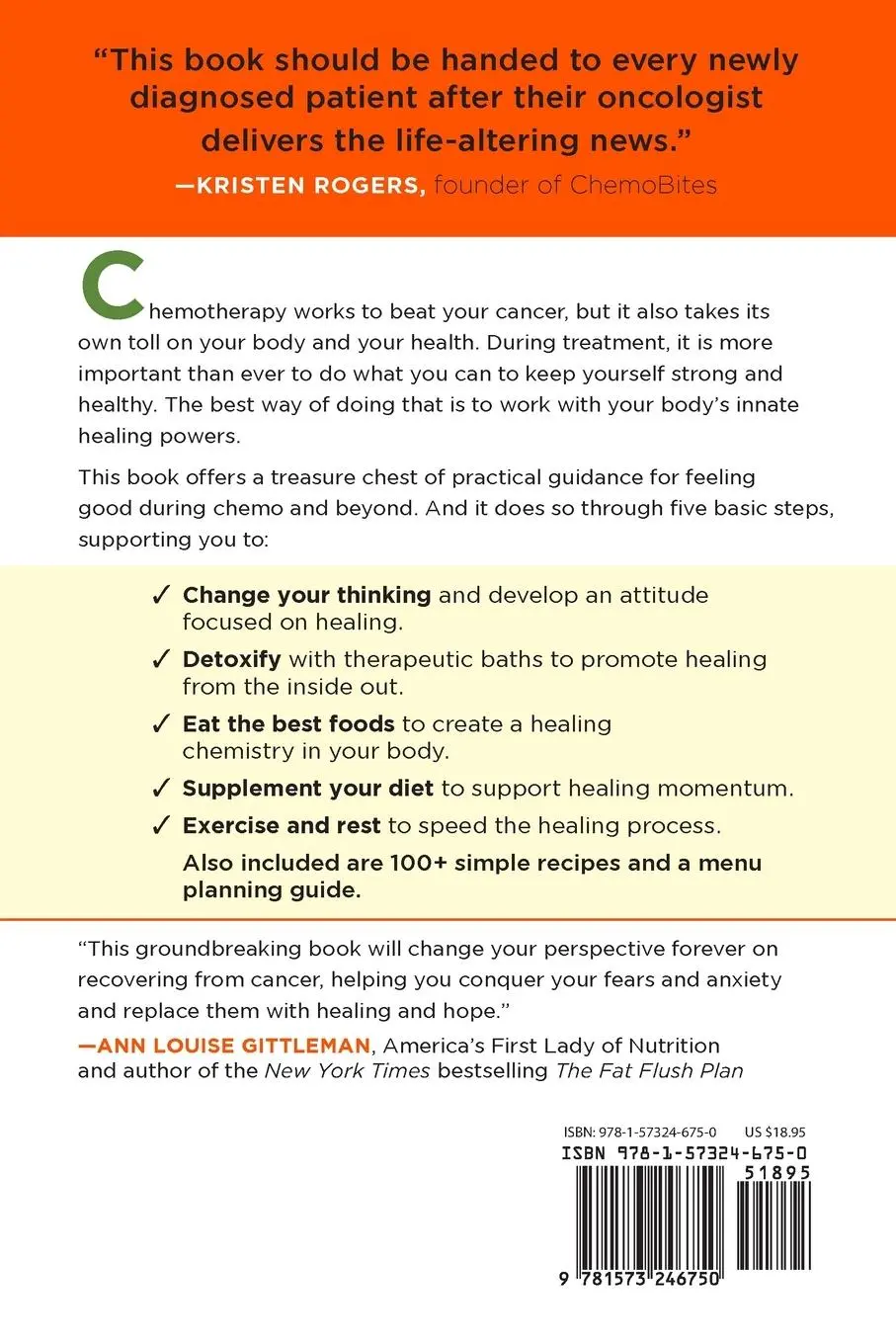 Rückseite: 9781573246750 | Stay Healthy During Chemo | Mike Herbert Nd | Taschenbuch | Englisch