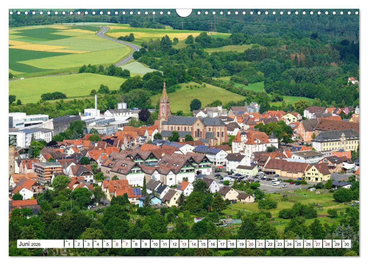Bild: 9783457906750 | Hardheim und Umgebung (Wandkalender 2026 DIN A3 quer), CALVENDO...