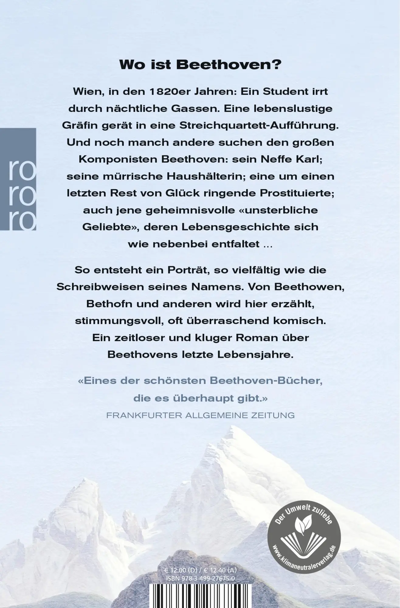 Rückseite: 9783499276750 | Beethovn | Albrecht Selge | Taschenbuch | 240 S. | Deutsch | 2021