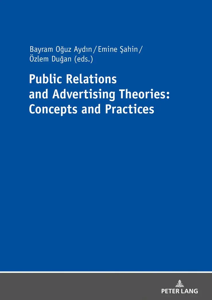 Public Relations and Advertising Theories Concepts and Practices Kartoniert (TB)