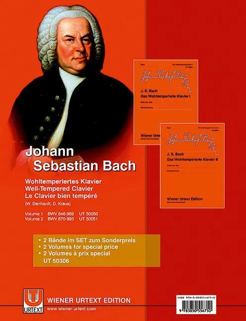 Cover: 9783850556750 | Das Wohltemperierte Klavier / 2Bde. | Walther Dehnhard | Broschüre