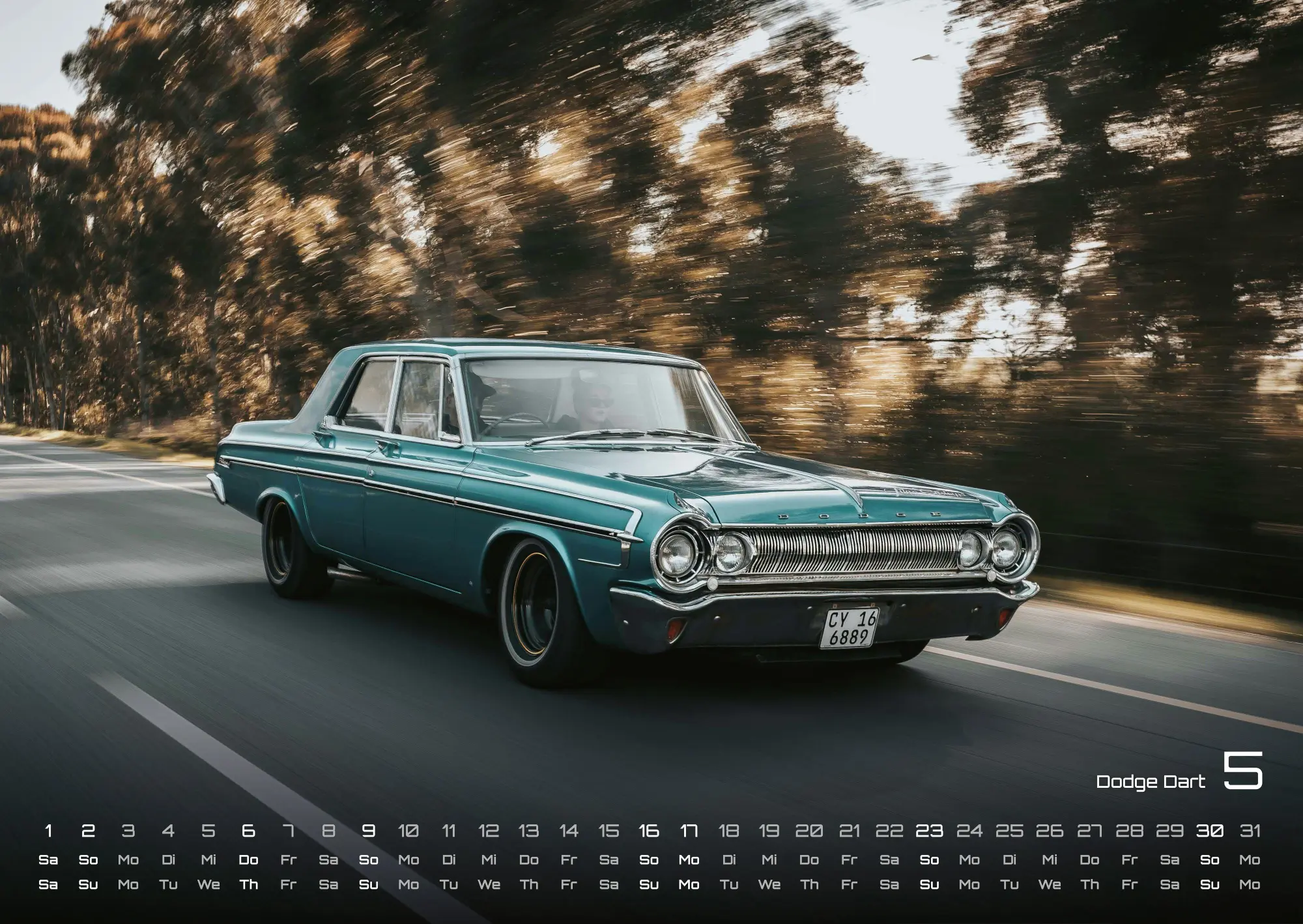 Bild: 9783986736750 | Oldtimer - OLDIES BUT GOLDIES - 2027 - Kalender DIN A2 | GP-Fever. de