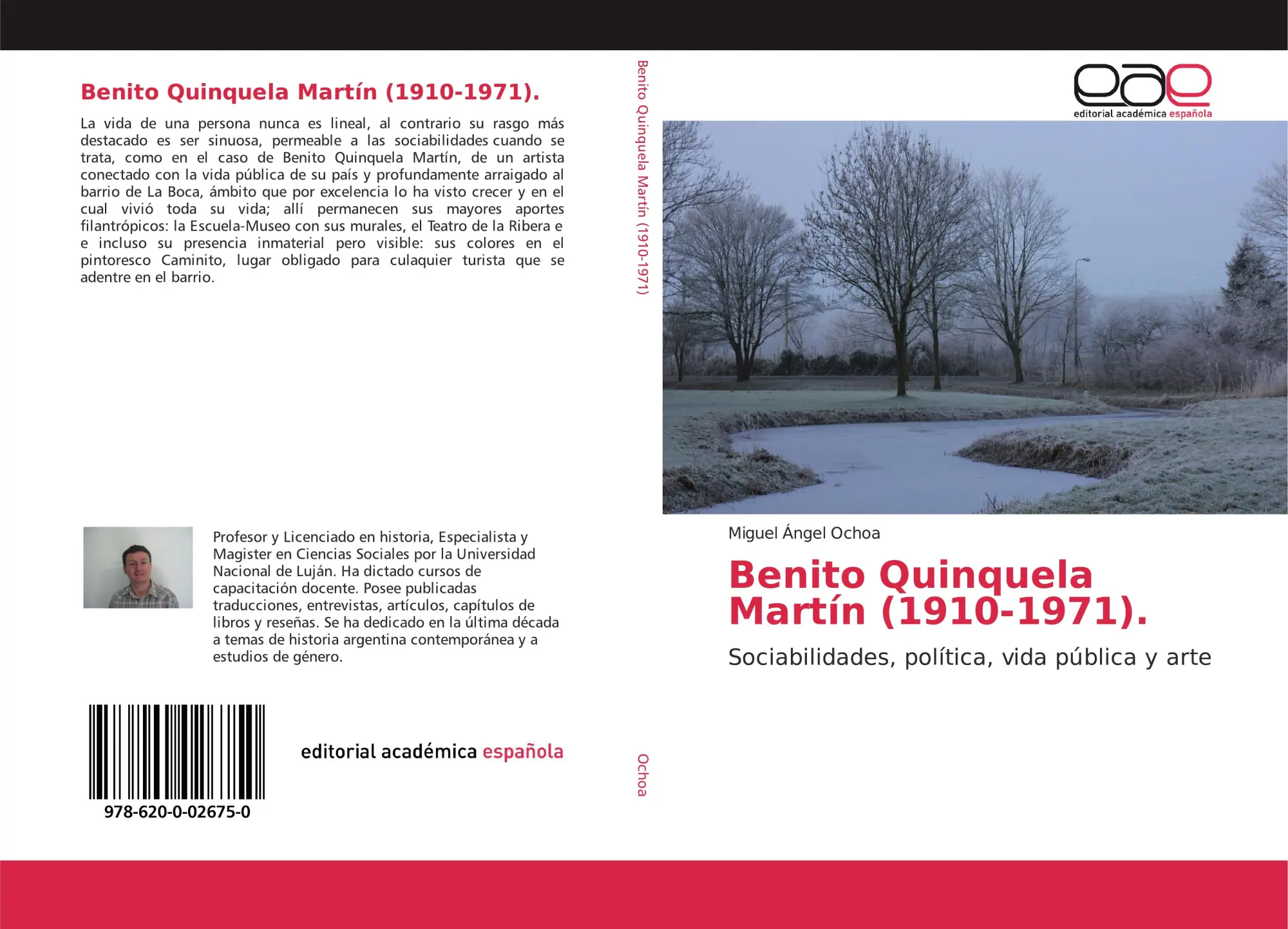 Cover: 9786200026750 | Benito Quinquela Martín (1910-1971) | Miguel Ángel Ochoa | Taschenbuch