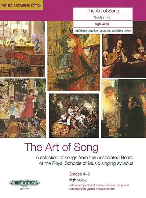 Cover: 9790577086750 | The Art of Song - Grades 4-5 high voice | VARIOUS | Taschenbuch | 2018