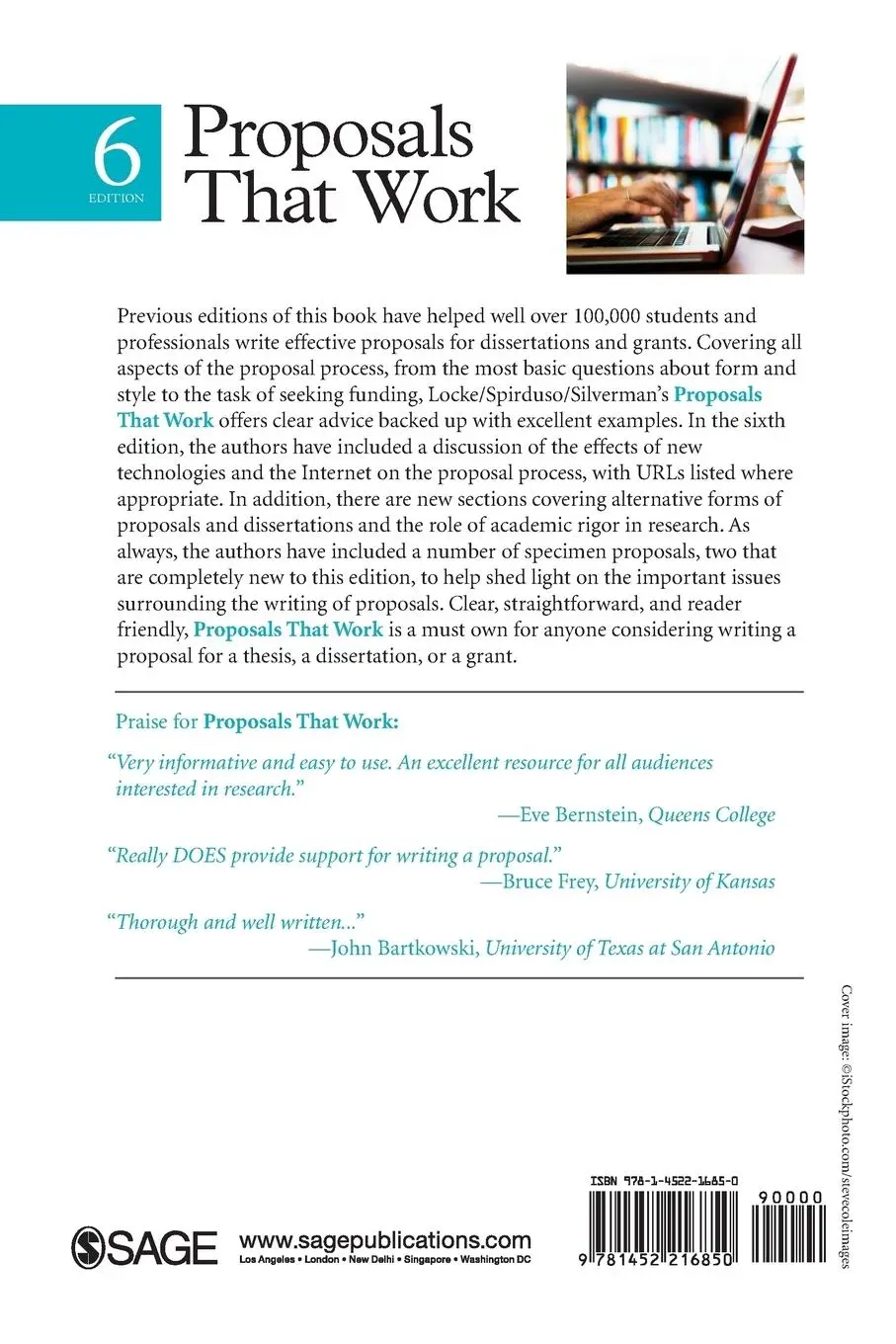 Rückseite: 9781452216850 | Proposals That Work | Lawrence F. Locke (u. a.) | Taschenbuch | 2013