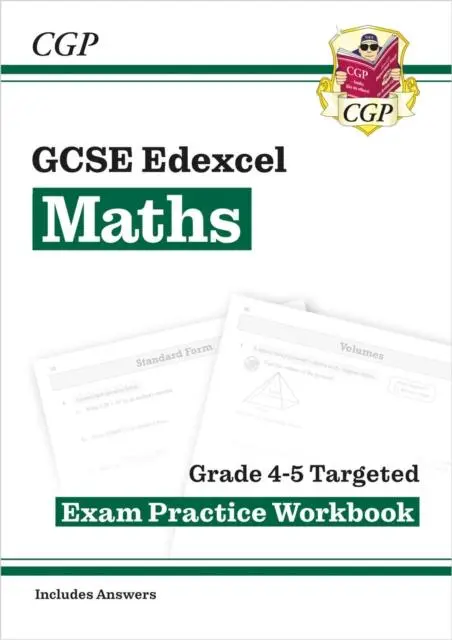 Cover: 9781789086850 | GCSE Maths Edexcel Grade 4-5 Targeted Exam Practice Workbook...
