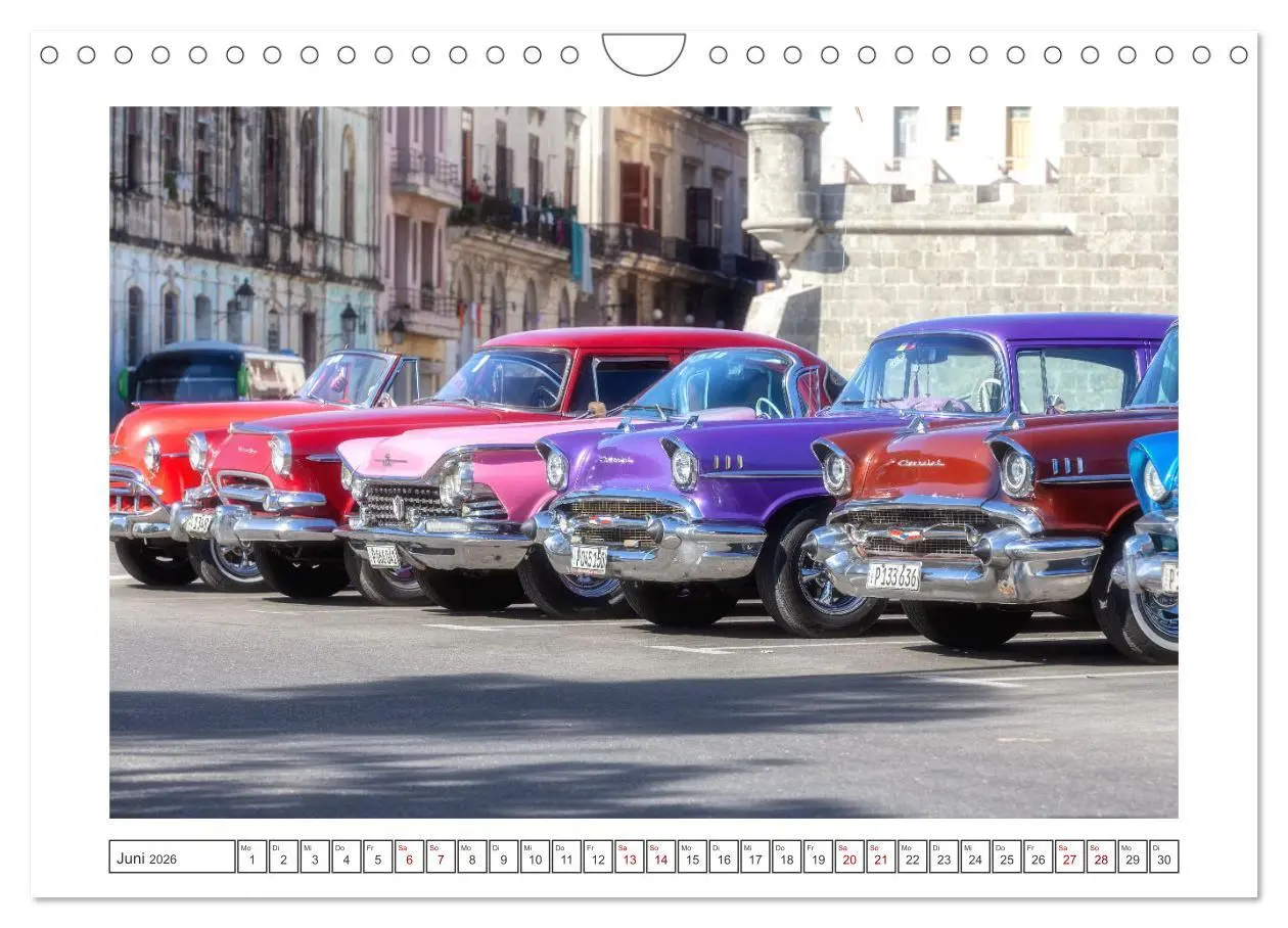 Bild: 9783457376850 | Amerikanische Legenden, unterwegs auf Kubas Straßen (Wandkalender...
