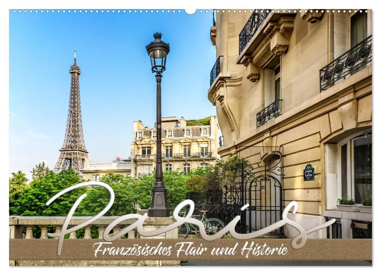 Cover: 9783457826850 | PARIS Französisches Flair und Historie (Wandkalender 2026 DIN A2...